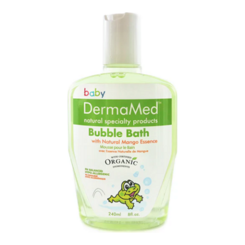 DermaMed Baby Bubble Bath on white background