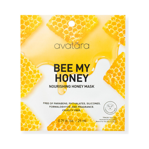 Avatara Bee My Honey Nourishing Honey Face Mask on white background