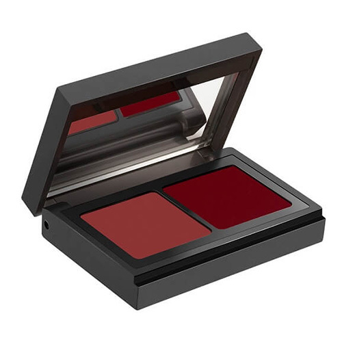 Sothys Lip Duo Palette - Brun Rose and Rouge Bordeaux on white background