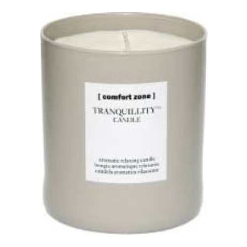 comfort zone Tranquillity Candle on white background