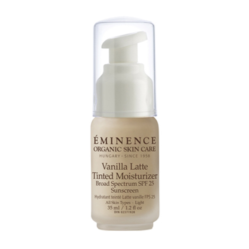 Eminence Organics Vanilla Latte Tinted Moisturizer SPF 25 (Light), 35ml/1.2 fl oz