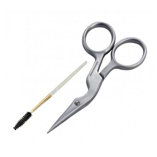 Tweezerman Brow Shaping Scissors & Brush, 2 pieces