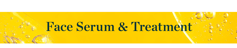 Face Serum & Treatment Banner