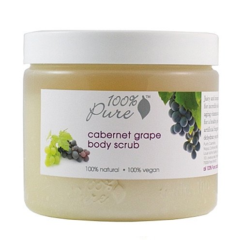 100% Pure Organic Cabernet Grape Body Scrub, 443ml/15 oz