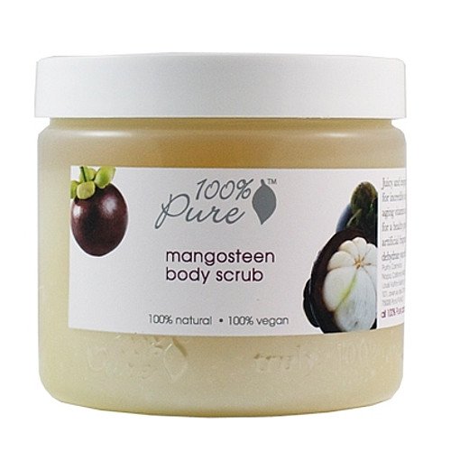 100% Pure Organic Mangosteen Body Scrub, 443ml/15 oz
