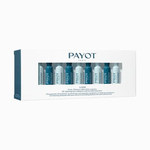 Payot 10-Day Express Radiance and Wrinkle Treatment on white background