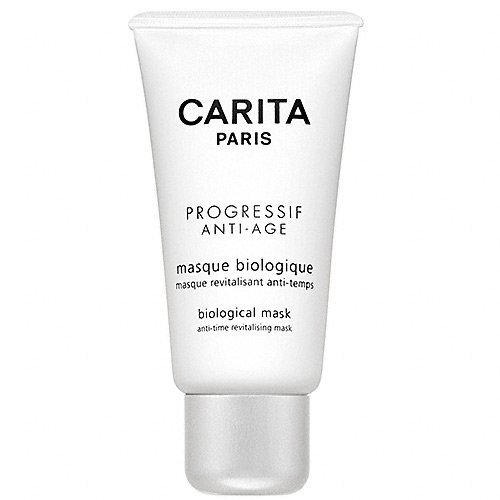 Carita Progressif Anti Age Pearl of Youth Biological Face Mask on white background