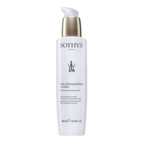 Sothys Vitality Cleansing Milk on white background