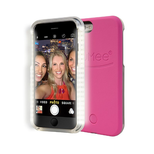 LuMee iPhone 6 LuMee Case - Hot Pink on white background