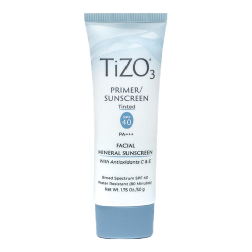 TiZO 3 Facial Mineral Sunscreen SPF 40 (Tinted) on white background