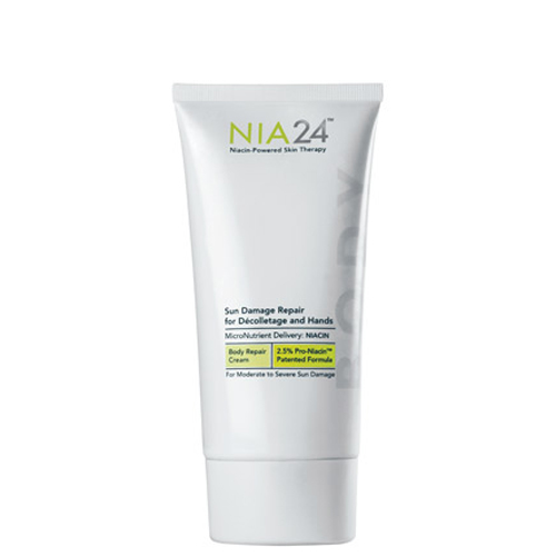 NIA24 Age Recovery for Decolletage and Hands on white background