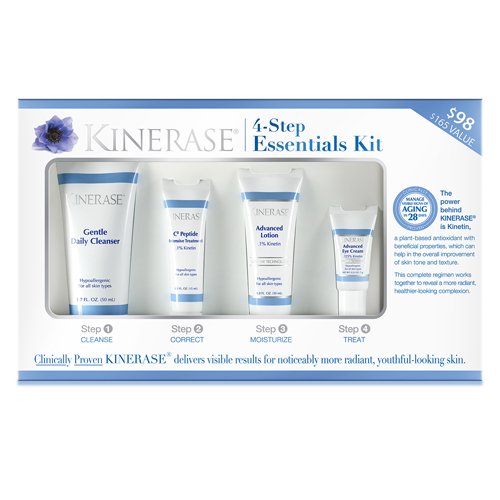 Kinerase 4-Step Essentials Kit on white background