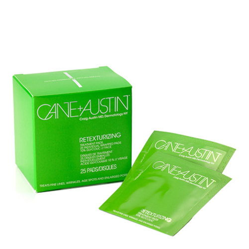 Cane And Austin Retexturizing Treatment Pads - Individually Wrapped, 25 packs