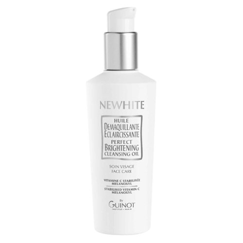 Guinot Newhite Perfect Brightening Cleansing Oil on white background