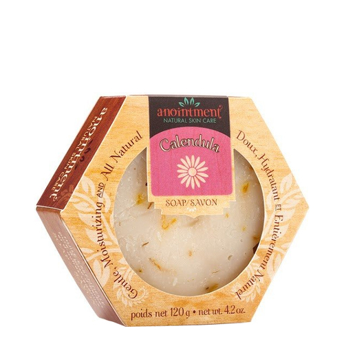 Anointment Handcrafted Soap - Calendula on white background