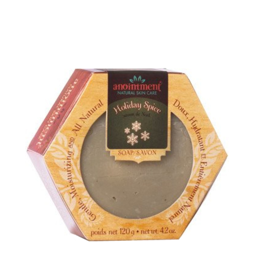 Anointment Handcrafted Soap - Holiday Spice, 120g/4.2 oz