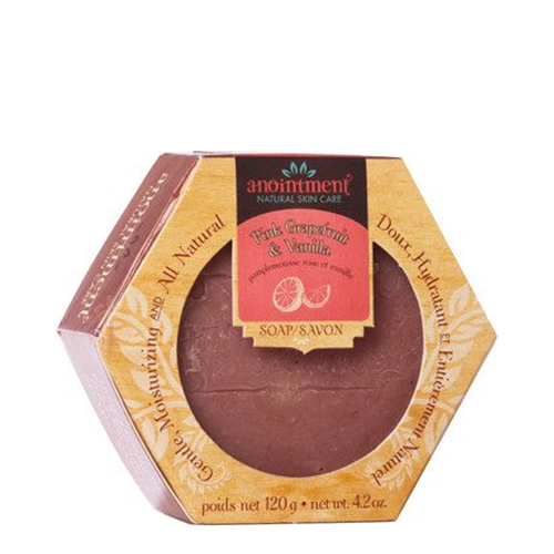 Anointment Handcrafted Soap - Pink Grapefruit, 120g/4.2 oz