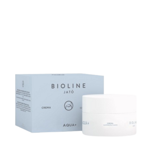 Bioline AQUA+ Cream Super Moisturizing on white background