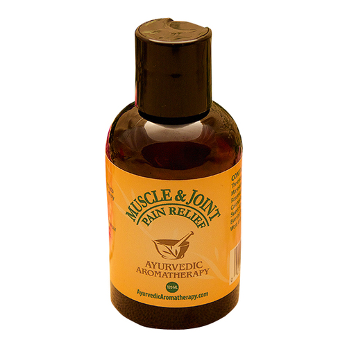 Ayurvedic Aromatherapy Muscle and Joint Pain Relief, 120ml/4.1 fl oz