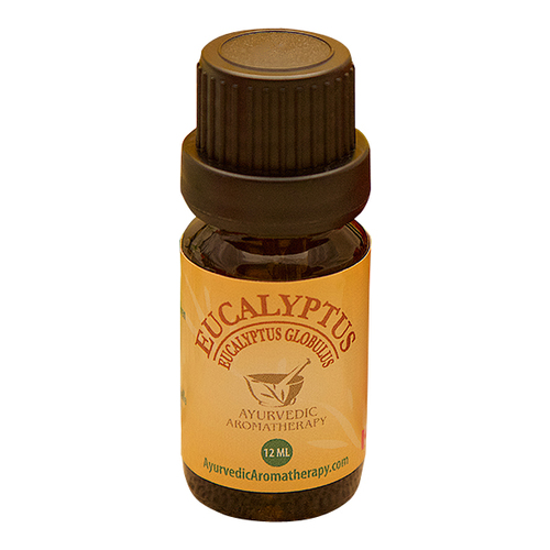 Ayurvedic Aromatherapy Eucalyptus Essential Oil, 12ml/0.4 fl oz