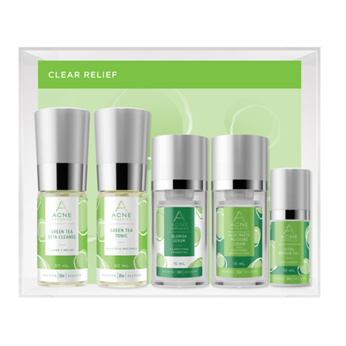 Rhonda Allison Acne Remedies Clear Relief Travel Kit on white background