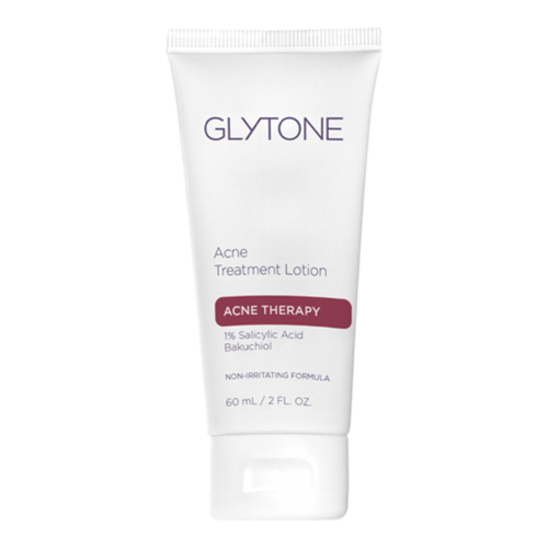 Glytone Acne Treatment Lotion on white background