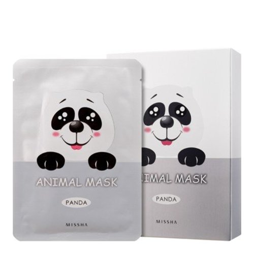 MISSHA Animal Mask Set - Panda, 10 pieces