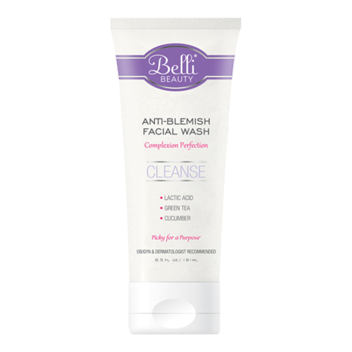 Belli Anti-Blemish Facial Wash on white background