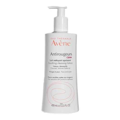 Avene Antirougeurs CLEAN - Redness-Relief Refreshing Cleansing Lotion on white background