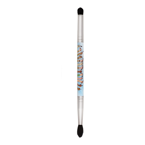 theBalm Crease, Love, and Happiness Brush on white background