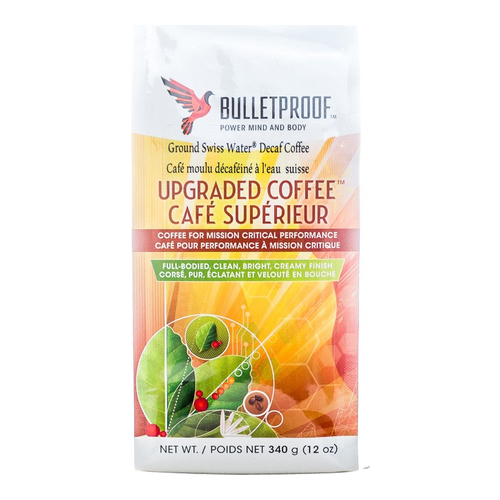 Bulletproof  Upgraded Decaf Ground Coffee, 340g/12 oz