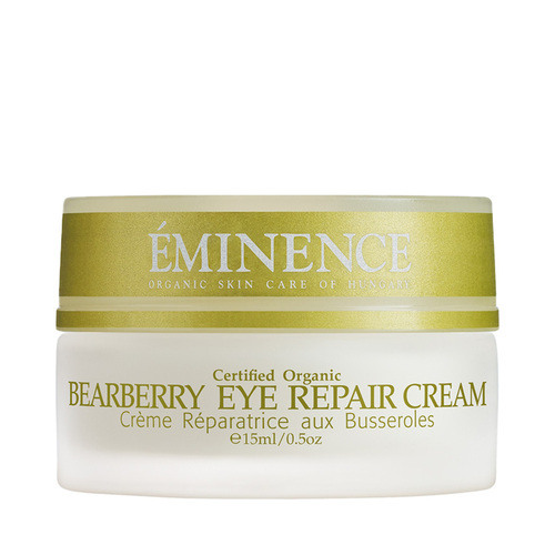 Eminence Organics Bearberry Eye Repair Cream on white background