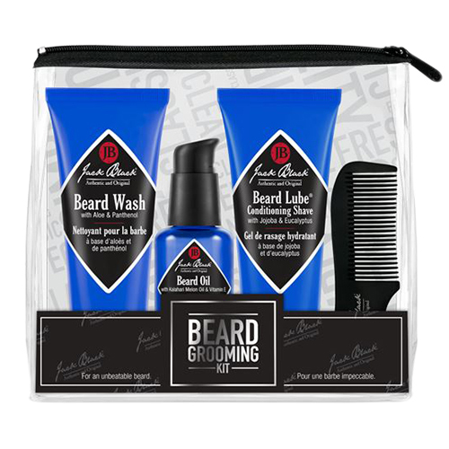 Jack Black Beard Grooming Kit on white background