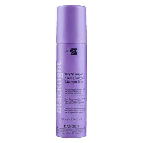 Oligo Professionel Blacklight Dry Shampoo on white background