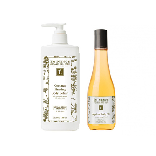 Eminence Organics Body Hydration Bundle on white background