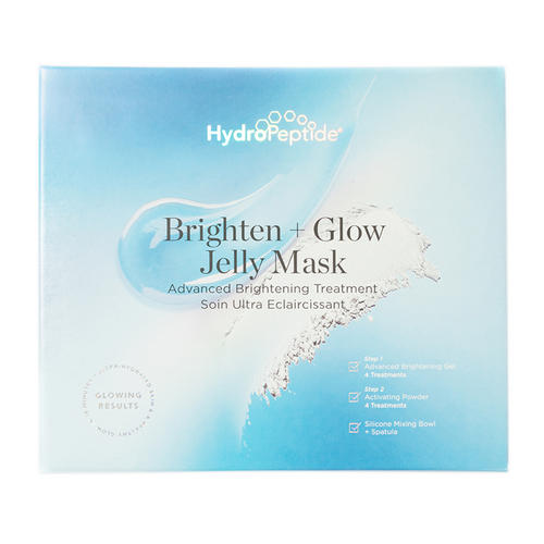 HydroPeptide Brighten and Glow Jelly Mask Advanced Brightening Treatment on white background