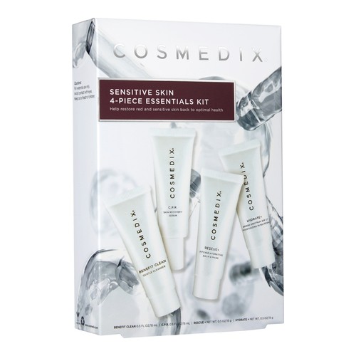 CosMedix Sensitive Skin Kit on white background