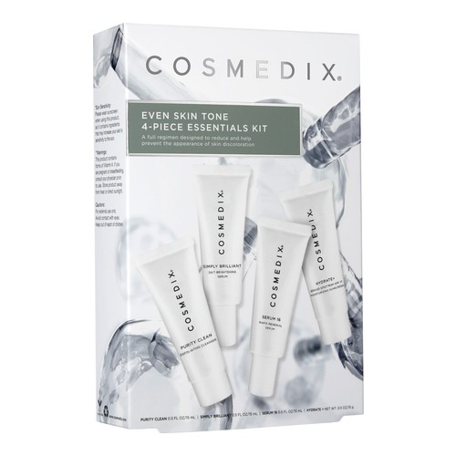 CosMedix Even Tone Skin Kit on white background