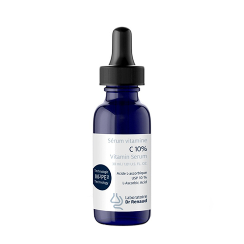 Dr Renaud C 10% Vitamin Serum with M2PE Technology on white background