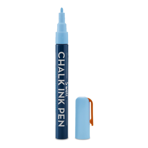 Swell Chalk Ink Pen - Blue on white background