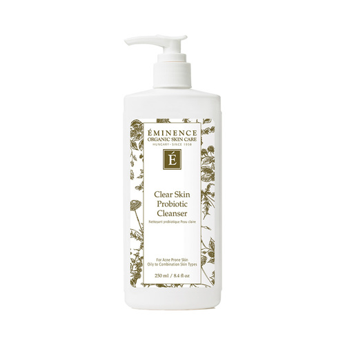 Eminence Organics Clear Skin Probiotic Cleanser on white background
