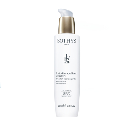 Sothys Comfort Cleansing Milk on white background