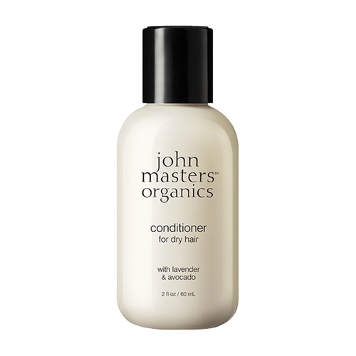 John Masters Organics Conditioner for Dry Hair with Lavender and Avocado on white background
