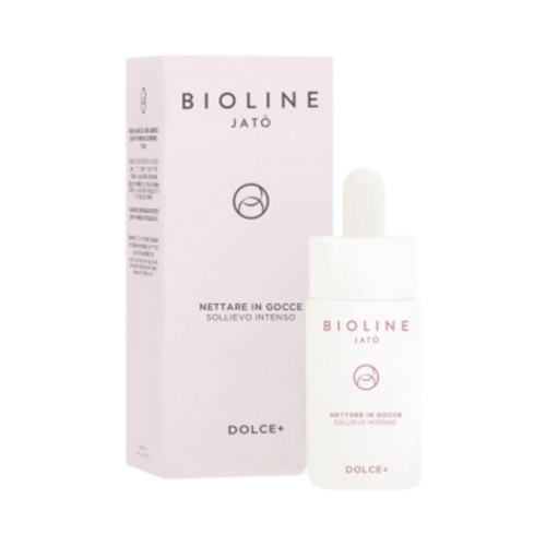 Bioline DOLCE+ Nectar in drops Intense Relief on white background