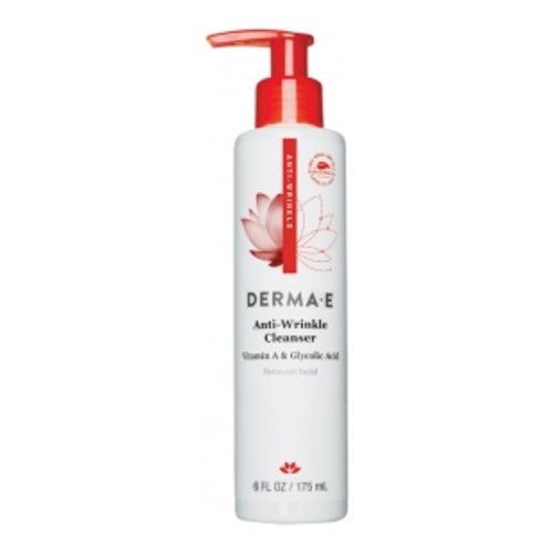 Derma E Anti-Wrinkle Cleanser on white background