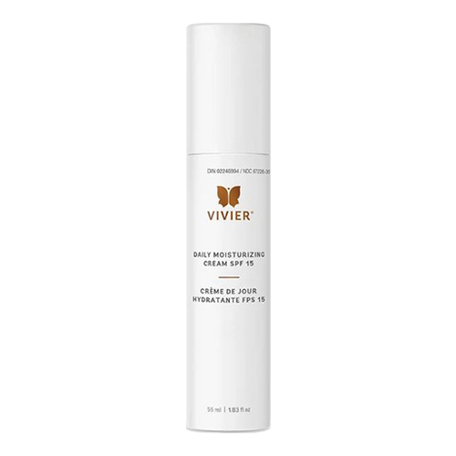 VivierSkin Daily Moisturizing Cream with SPF 15 on white background