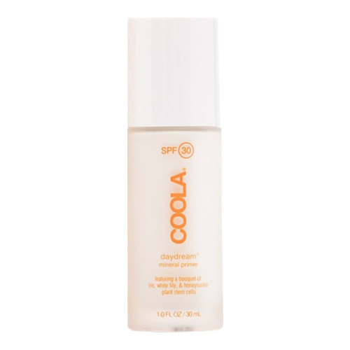 Coola Daydream Unscented Mineral Primer SPF 30 on white background