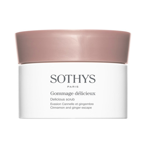 Sothys Delicious Scrub Cinnamon And Ginger on white background