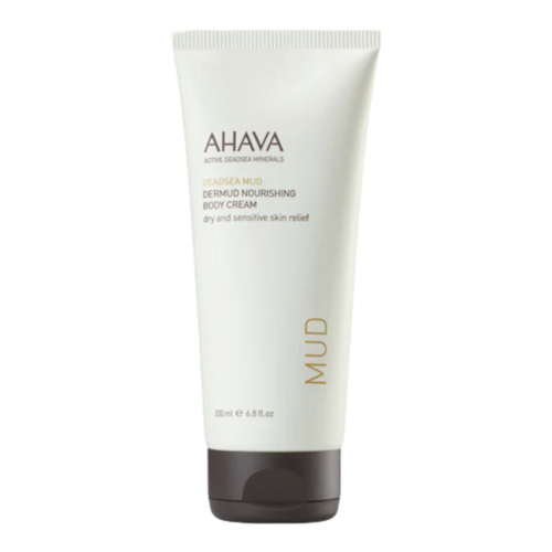 Ahava Dermud Nourishing Body Cream on white background