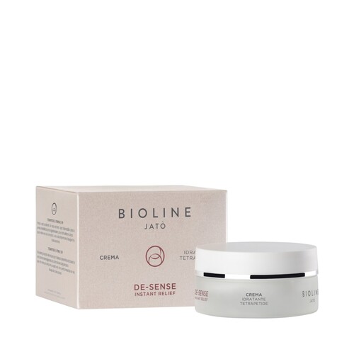 Bioline Desense Instant Relief Moisturizing Cream Tetraoeotide on white background